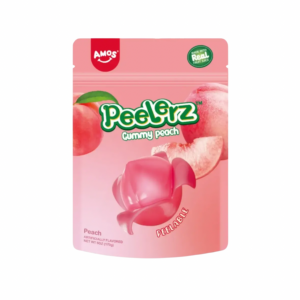 AMOS BONBON À ÉPLUCHER PÊCHE 170 GR